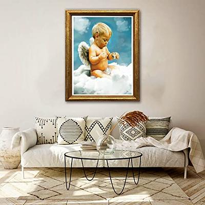  VAIIEYO Diamond Painting Kits for Adults Angel Baby, Diamond  Art Cloud, Full Drill Round Rhinestone Craft Canvas for Home Wall Decor  12x16 inch