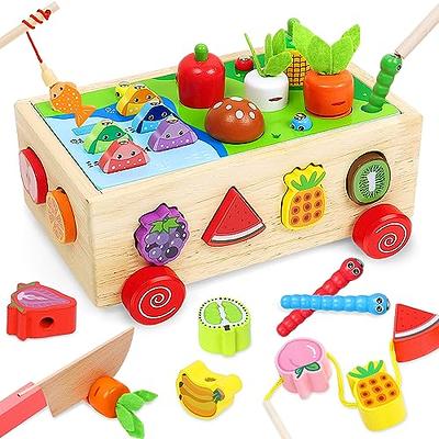 Wooden Puzzles for Toddlers 3-5 Year Old, Kids Montessori Toys for 3 Year  Old, Learning Educational Wood Puzzle Toy Gift for 3 4 5 Year Old Boys  Girls