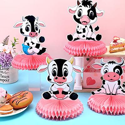5 Cow Print OTT Hair Bow you Choose Solid Ribbon Color -   Cow  birthday, Cow birthday parties, Lego birthday party favors