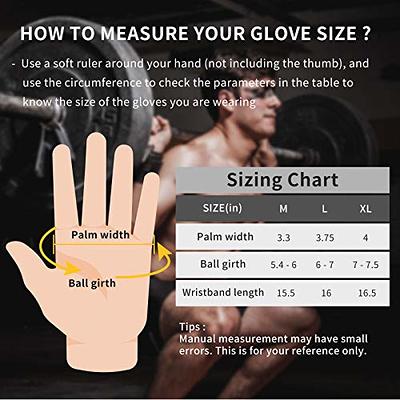 Ventilated Weight Lifting Gloves ，with Built-in Wrist Wraps Full Palm  Protection & Extra ，Grip Great for Pull Ups Cross Training Fitness Men &  Women