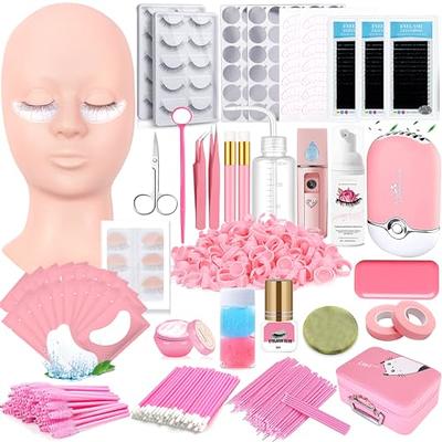 lash Mannequin Head - Face Eyes Makeup Mannequin Silicone False