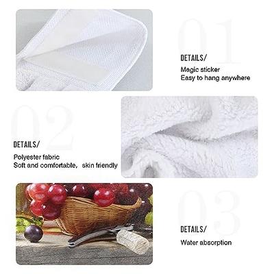 Linen Kitchen Towels Set of 2, Linen Dishcloths, Cats Sheeps