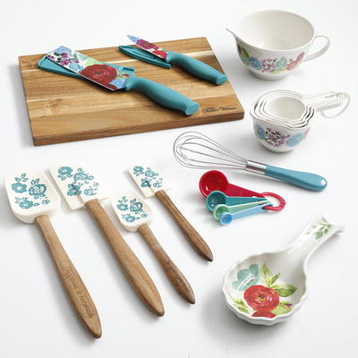 Pioneer Woman Measuring Cups Melamine Fancy Flourish With Measuring Spoons  New