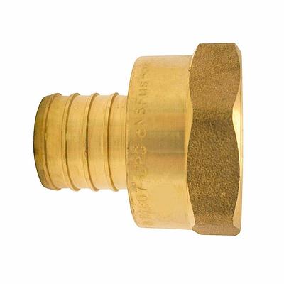 The Plumber's Choice 1/2 in. Brass Male Sweat Copper Adapter x 5/8 in. Pex  Barb Pipe Fitting (5-Pack) 12585PSMA - The Home Depot