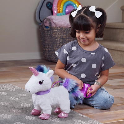 amdohai Unicorn Toys for Girls, Interactive Toy for Kids, Walking and Dancing Robot Pet, Birthday Gifts for Age 3 4 5 6 7 8 Year Old Girls Gift Idea