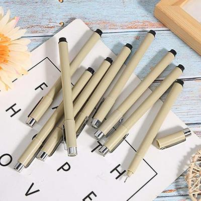 9pcs Drawing Pens Set, Art Pens, Ink Pens For Drawing, Sketching