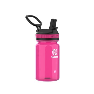 Takeya Tritan Motivational 64 Oz. Water Bottle with Straw Lid