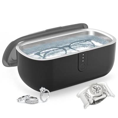 Eraclean Portable Automatic Ultrasonic Jewelry Cleaner for Glasses