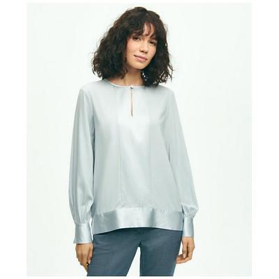 Brooks Brothers Women's Silk T-Shirt