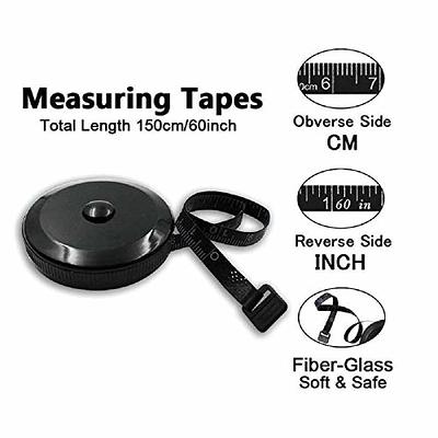 Tape Measure Measuring Tape for Body Sewing Tailor Fabric Cloth Weight Loss  Craft Supplies Soft Flexible Fiberglass Ruler Dual Scale Measurement Tape