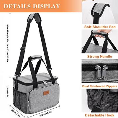 ideaTech Lunch Bags for Women Insulated, Lunch Cooler Bag for Work, Leak  Proof Large Lunch Tote