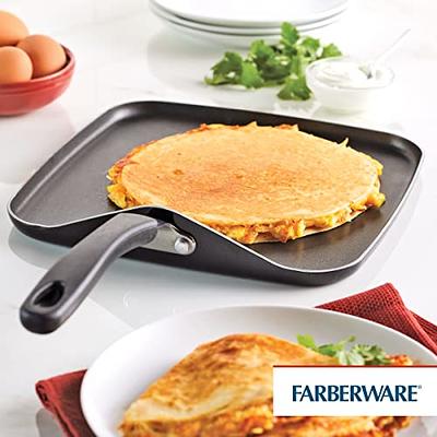 11-Inch Copper Ceramic Nonstick Griddle Pan