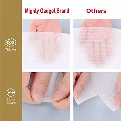 100 Pack Mighty Gadget Brand Foam Wrap Sheets Shipping Supplies for Fragile  Items Protection 12x12x1/16 