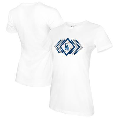 Women's Refried Apparel Royal Los Angeles Dodgers Cropped T-Shirt