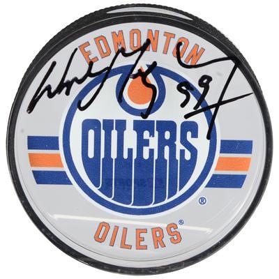 Wayne Gretzky Autographed Official Nhl New York Rangers Puck