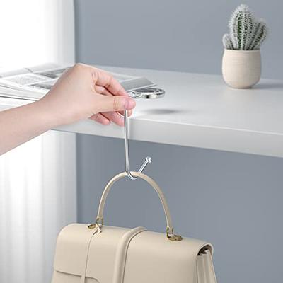 Flower Shape Metal Bag Table Hanger Holder Protable Tiny Hooks Folding Bag Purse  Hanger Handbag Hook