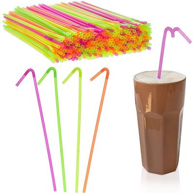 Boardwalk Flexible Wrapped Straws, 7 3/4, White, 500/Pack, 20 Packs/Carton