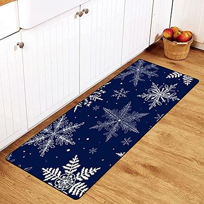 COSY HOMEER Soft Kitchen Rugs [2 PCS] for in Front of Sink Super Absorbent  Kitchen Floor Mats and Mats 20x30 Inch/20X48 Non-Skid Kitchen Mat Standing