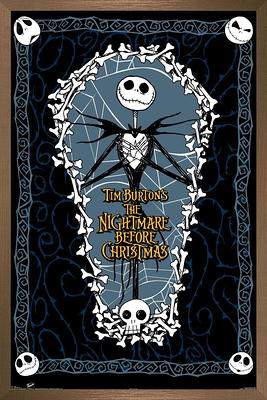 Disney Tim Burton's The Nightmare Before Christmas Wall Poster, 14.725 x  22.375 