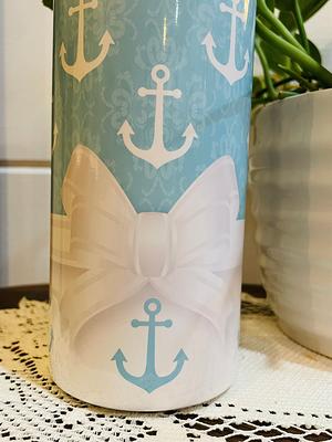 Anchor Tumbler-Boating Accessories for Boat,Lake Accessories  for women-Beach Gifts,Boat gifts,Boating Gifts for Women,Anchor Gifts for  Women-Anchor decor,Anchor Navy Blue-Anchor cups,Mug,Cup Anchor: Tumblers &  Water Glasses