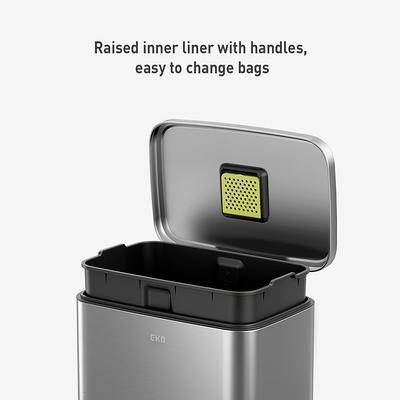 SONGMICS Trash Bags for 13.2 Gal. Trash Cans 40 Count