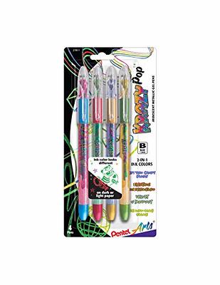 Pentel Sparkle Pop Iridescent Gel Pens, (1.0mm) Bold Lines, Assorted Ink  (A/C/D/F/P/V/x/Z) 36-PK Canister (K91PC36M) - Yahoo Shopping