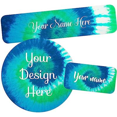 Custom name tag stickers