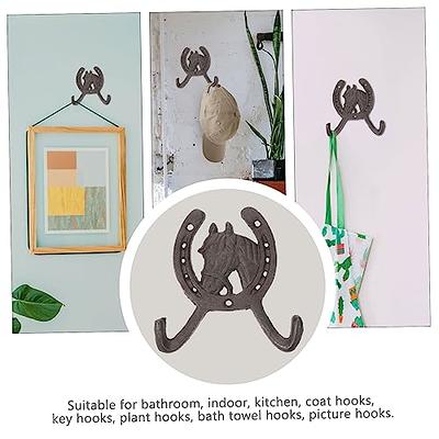 2 pcs horse shoes for decorations