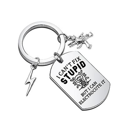 Personalized Lineman Keychain, Lineman Be Safe Keychain, Always Come Home  to Me, Line worker Be Safe Gift, Lineman Gifts, Be Safe Key Chain