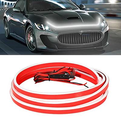 Car Hood Lights, Flexible Headlights Waterproof Car LED Light Daytime  Running Light Strips Hood Light, 71 Inch 