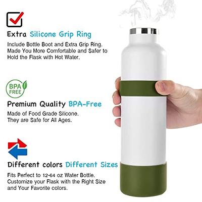 Protective Silicone Bottle Boot/Sleeve for Bottles, BPA Free Anti