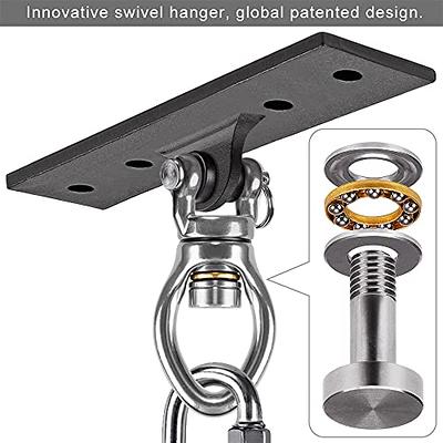 SELEWARE Silent Swing Hanger Heavy Duty Swing Hook Swivel Bearing