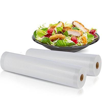 Wevac Vacuum Sealer Bags 11x50 Rolls 2 Pack for Food Saver, Seal A Meal, Weston. Commercial Grade, BPA Free, Heavy Duty, Great for VAC Storage, Meal