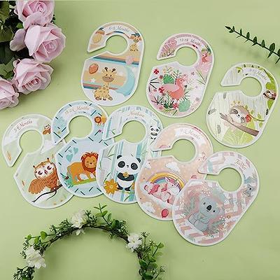 8pcs/set Storage Organizer Home Newborn To 24 Month Gift Baby Closet  Divider Size Clothing Wardrobe