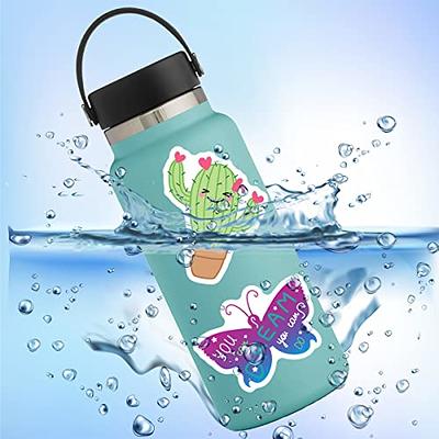 Bekayshad Stickers for Water Bottles, 100 Pack/PCS Hydroflask Stickers  Aesthetic Waterproof Cute Vsco Vinyl Stickers Laptop Skateboard Luggage