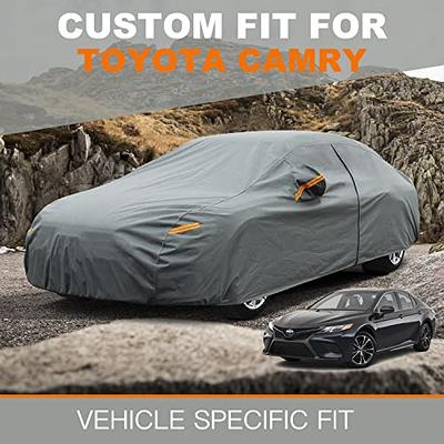 Kayme Heavy Duty Car Cover Custom Fit Toyota Camry Sedan/Solara