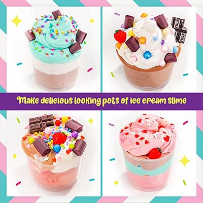  Original Stationery Sweet Sprinkles Ice Cream Slime Kit for  Girls, Yummy Making to Create Sundae Girls & More, Fun Birthday Gift : Toys  & Games