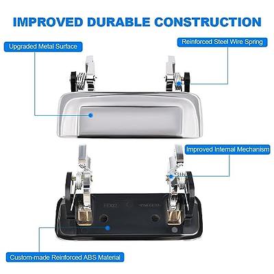 JDMON Chrome Metal Exterior Door Handle Replacement for Ford Ranger  1998-2011, Mazda B2300/B4000 2001-2010, B3000 2001-2008, B2500 2001 Left  Driver Right Passenger Side Replacement for 2L5Z1022404BAA - Yahoo Shopping