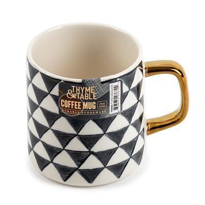 Thyme & Table Stoneware Mug, Medallion - Yahoo Shopping