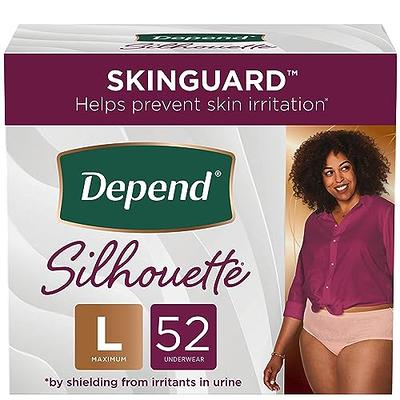 Buy  Brand - Solimo Incontinence & Postpartum Underwear for Women,  Maximum Absorbency, Extra Large, 48 count, 3 Packs of 16 Online at  desertcartSeychelles