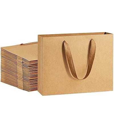 BagDream Paper Bags 10.6x3.1x8.3 25Pcs Gift Bags Heavy Duty Kraft Brown  Gift Paper Bags with Handles Soft Cloth, Party Favor Bags, Shopping Bags, Retail  Merchandise Bags, Wedding Party Gift Bags - Yahoo