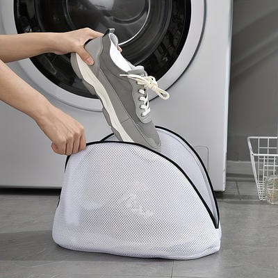 1pc Thickened Anti-deform Bra Laundry Bag, Washing Machine Special Ball  Shaped Laundry Bag