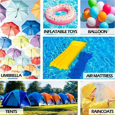 Hannaera Air Mattress Patch Kit, Transparent Inflatable Patch Repair Kit  for PVC Boats, Air Mattress, Hot Tubs, Above Ground Swimming Pools 