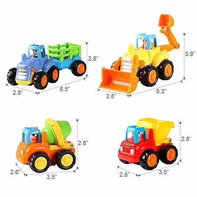 sethland Trucks Toys for Boys, Carrier Truck Cars with 6 Small