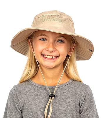 Kids Sun Hat Fishing Hats for Boys Sun Hats for Kids Bucket Hat Girls Sun  Hat Kids Wide Brim Hat Beach Hat UPF 50+ Beige - Yahoo Shopping