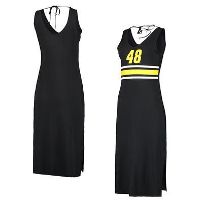 Pittsburgh Steelers G-III 4Her by Carl Banks Women's Training V-Neck Maxi  Dress - Black