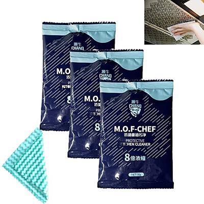 MOF CHEF Protective Kitchen Cleaner Powder, All Purpose Stain