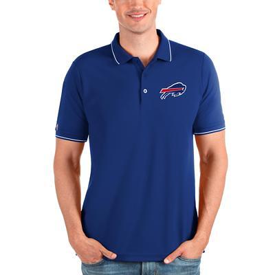 Antigua Buffalo Bills Men's Spark White Polo