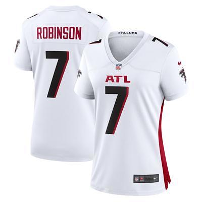 Men's Fanatics Branded Bijan Robinson Black Atlanta Falcons Icon Name & Number T-Shirt