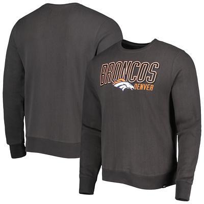 Men's Nike Heathered Charcoal/Navy Denver Broncos Tri-Blend